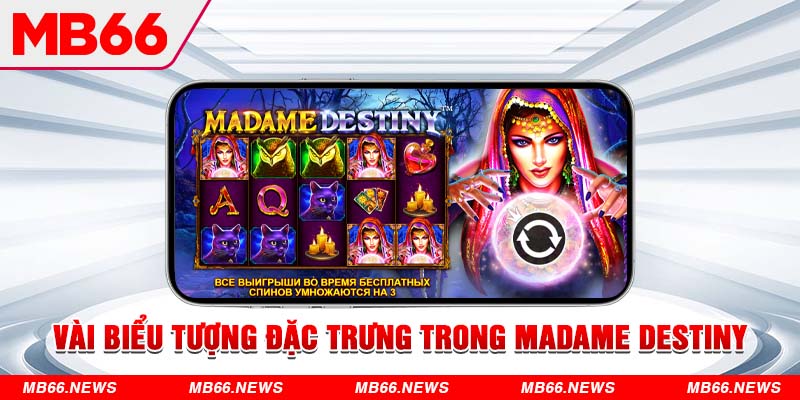 Vài biểu tượng đặc trưng trong Madame Destiny